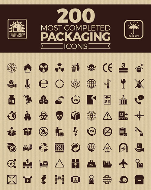 200-most-completed-packaging-icons-collection