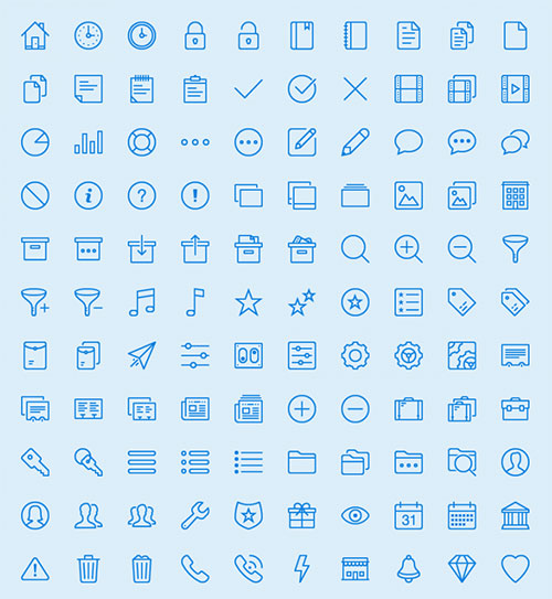 450-line-icons-set