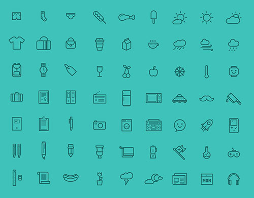 80-fancy-free-icons