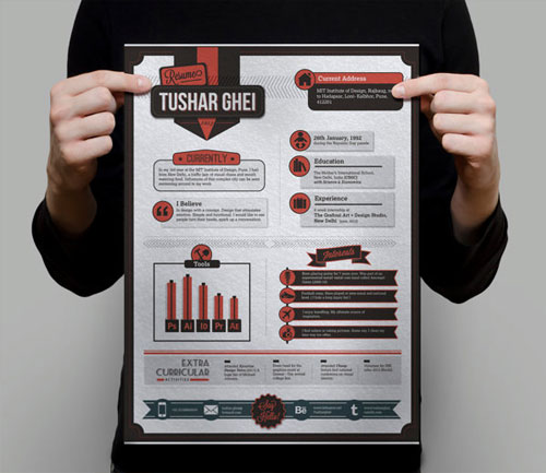 classic-flat-resume-design-for-graphic-and-web-designer