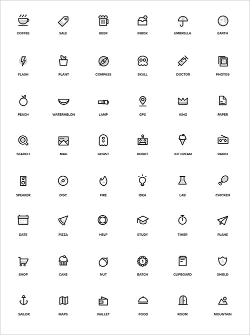 random-stuff-free-icon-set