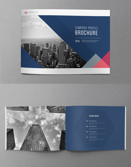 bi-fold-company-profile-brochure-template-design