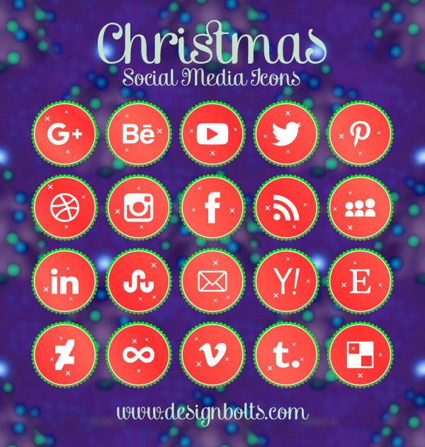 20-free-vector-christmas-social-media-icons