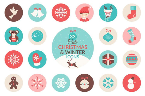 33-free-christmas-winter-icon-set