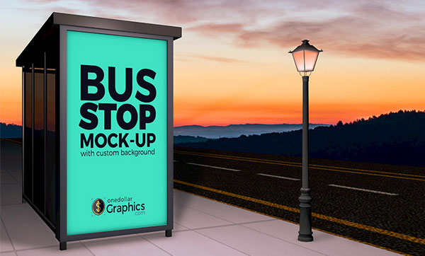 beautiful-outdoor-advertising-bus-stop-shelter-mock-up-psd