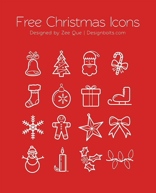 free-christmas-icons-set