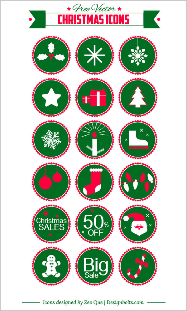 free-christmas-vector-icons