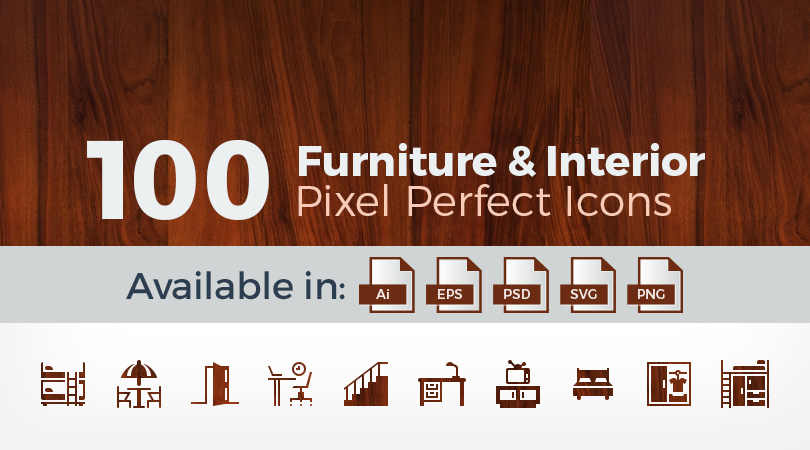 100-pixel-perfect-furniture-interior-vector-icons