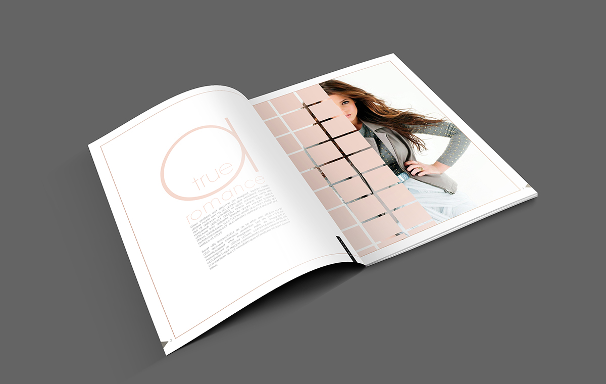 Modern Fashion Catalogue  Design Template