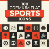 100-premium-flat-sports-icons-feature-image