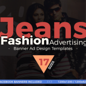 Jeans-fashion-Advertising-Banner-Ad-Design-Templates